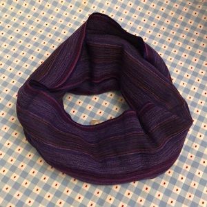 Alpaca wool and silk infinity scarf